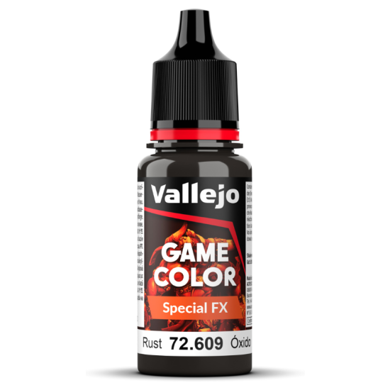 Vallejo Game Color 72.609 Rust Special FX, 18 ml